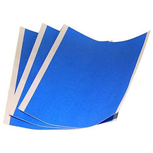 MAKERBOT - Accessoire imprimante 3D - Feuillet Adhésif Bleu pour plateau (lot de 10) - Compatible MakerBot Replicator Mini