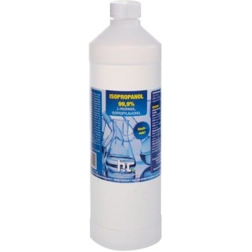 Accessoire thermique Alcool isopropylique 99,9% (Nettoyant capteurs,  connecteurs optiques, buses d'imprimantes,..)