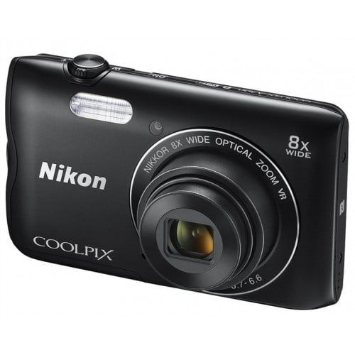 Appareil compact numérique NIKON Coolpix A300 (noir) 20,1Mpx - zoom 8x (25-200mm) écran 6,7cm