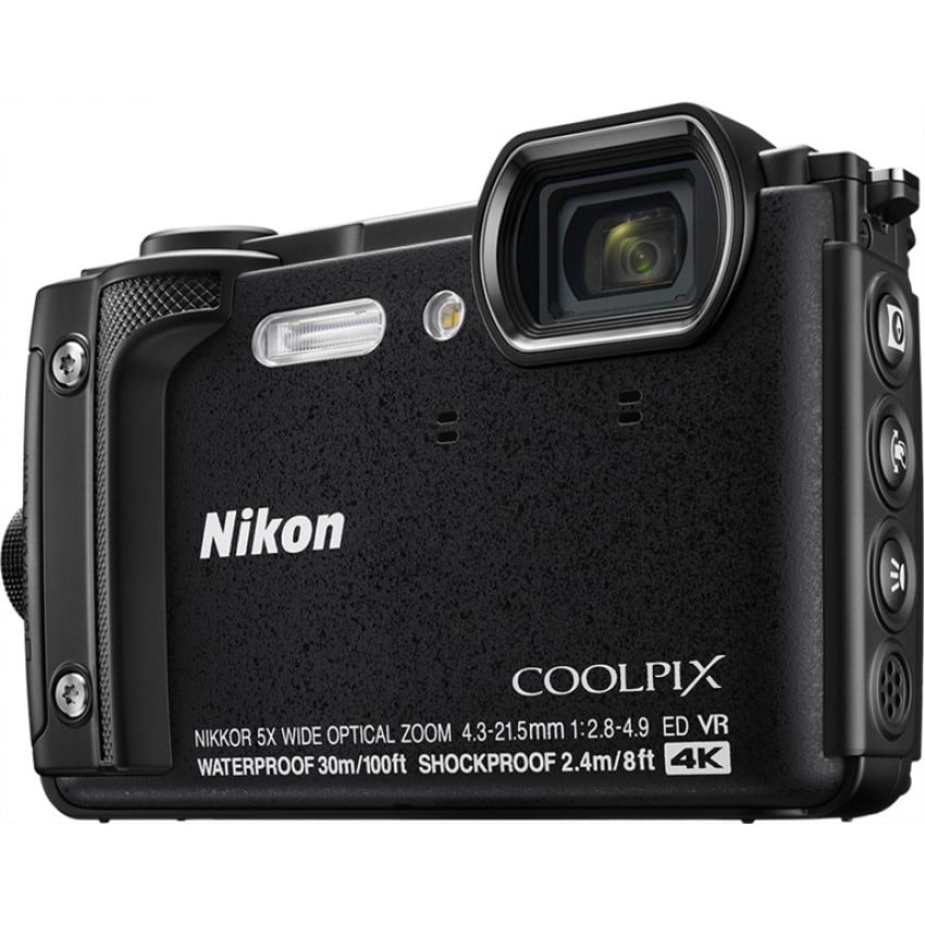 Appareil compact numérique NIKON Coolpix W300 (noir) 16Mpx - zoom 5x (24-120mm) - écran 7,5cm - étanche 30m