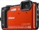 Appareil compact numérique NIKON Coolpix W300 (orange) 16Mpx - zoom 5x (24-120mm) - écran 7,5cm - étanche 30m