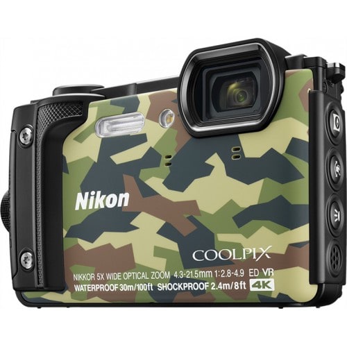 Appareil compact numérique NIKON Coolpix W300 (camouflage) 16Mpx - zoom 5x (24-120mm) - écran 7,5cm - étanche 30m