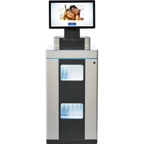 Kiosk (avec imprimante) EPSON D7 version studio BU-MB / jet d'encre 10x9 au 21x100cm - Contient : 1 imprimante D700 + borne 22" 