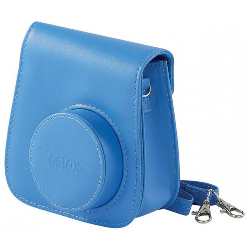 Etui appareil photo FUJI Instax mini - Bleu cobalt - Pour Instax Mini 9 - convient au Mini 8