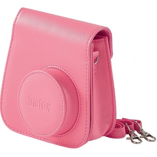 Etui appareil photo FUJI Instax mini - Rose corail - Pour Instax Mini 9 - convient au Mini 8