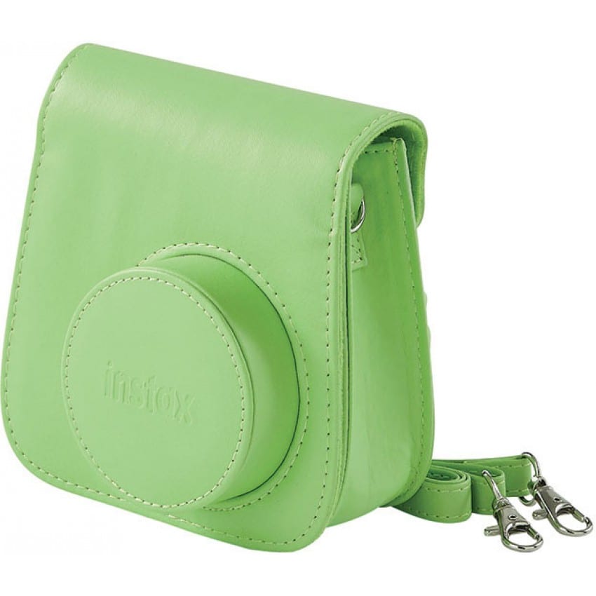 Etui appareil photo FUJI Instax mini - Vert citron - Pour Instax Mini 9 - convient au Mini 8