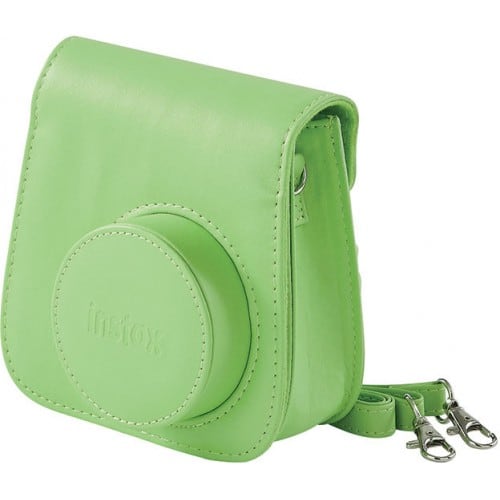 FUJI - Etui appareil photo Instax mini - Vert citron - Pour Instax Mini 9 - convient au Mini 8