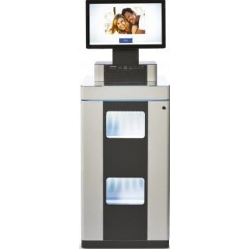 EPSON - Kiosk (avec imprimante) D7 version Studio BU / jet d'encre 10x9cm au 21x100cm - Contient : 2 imprimantes D700 + 1 borne 22" tactile + meuble + logiciel
