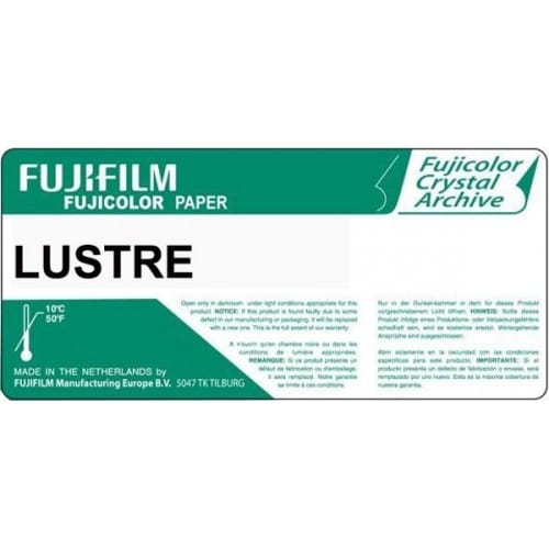 FUJI - Papier argentique Crystal Archive Lustré - marqué au dos - 17,8cm x 90m - Carton de 2 rouleaux