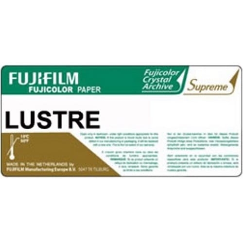 Papier argentique FUJI Crystal Archive Suprême Lustré - marqué au dos - 10,2cm x 170m - Carton de 4 rouleaux