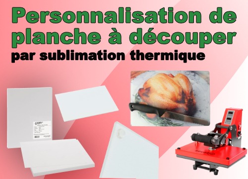 Pourquoi choisir une planche à découper personnalisable par sublimation pour les pros ?