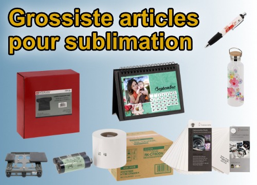 Grossiste article pour sublimation : objets personnalisables