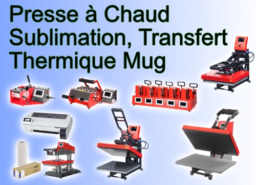 Comparatif Presse A Chaud Sublimation, Transfert Thermique Mug