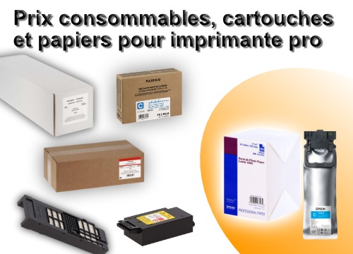 Prix Cartouche imprimante & Consommable imprimante, Papier