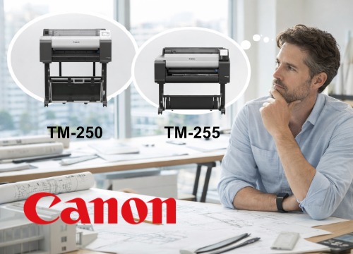 Canon TM-250 et TM-255 : deux traceurs proches, deux usages distincts