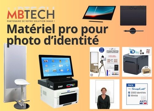 Matériel professionnel pour Photo d'identité conforme ANTS