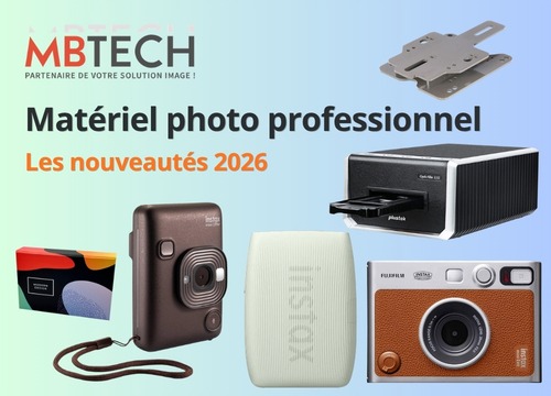 Matériel photo professionnel : les nouveautés 2026 - MB Tech