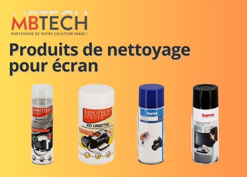 Produit de nettoyage pour écran de PC fixe ou portable