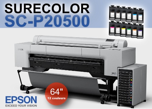 Epson dévoile l'imprimante grand format Surecolor SC-P20500