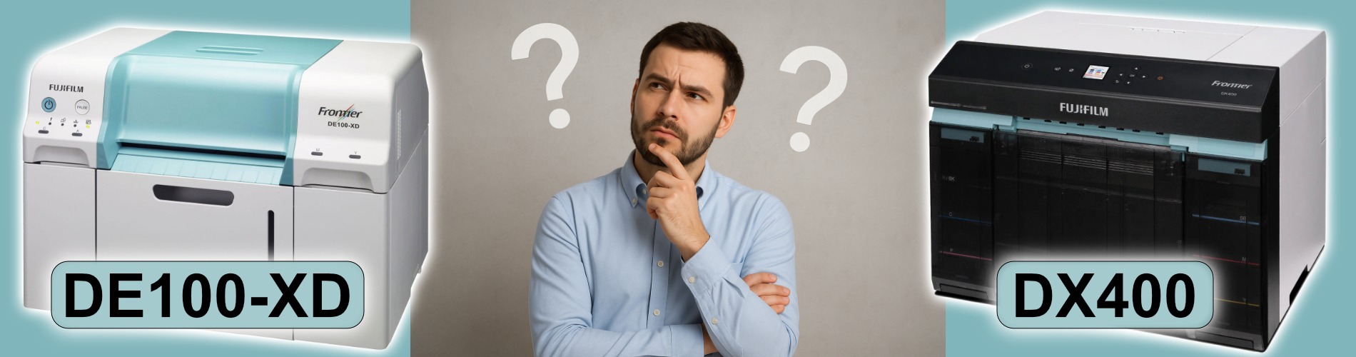 Fujifilm Frontier DE100-XD vs DX400 : quelle imprimante professionnelle choisir ?