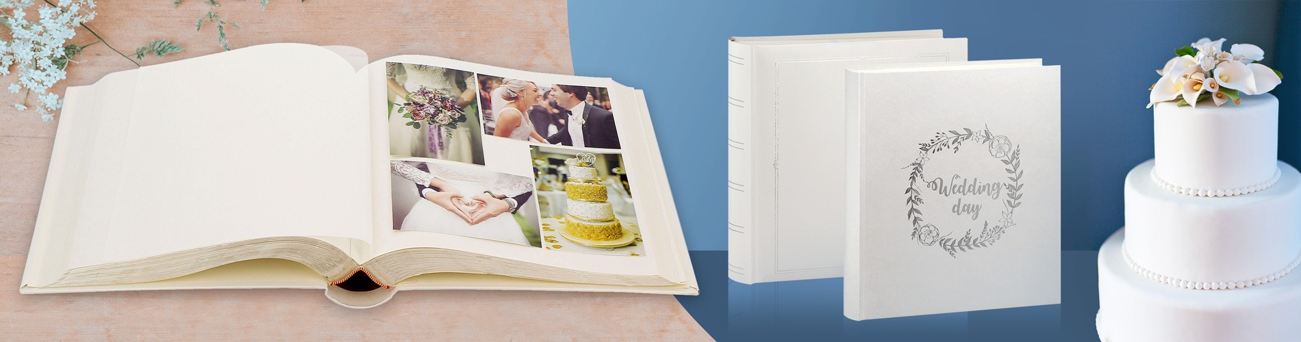 Albums photos pour vos cérémonies de mariage en mairie
